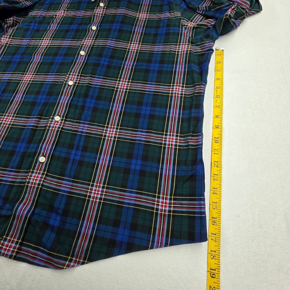 Brooks Brothers Regent XXL Non-Iron Supima Cotton Plaid Button Down Shirt Mens - Picture 6 of 11
